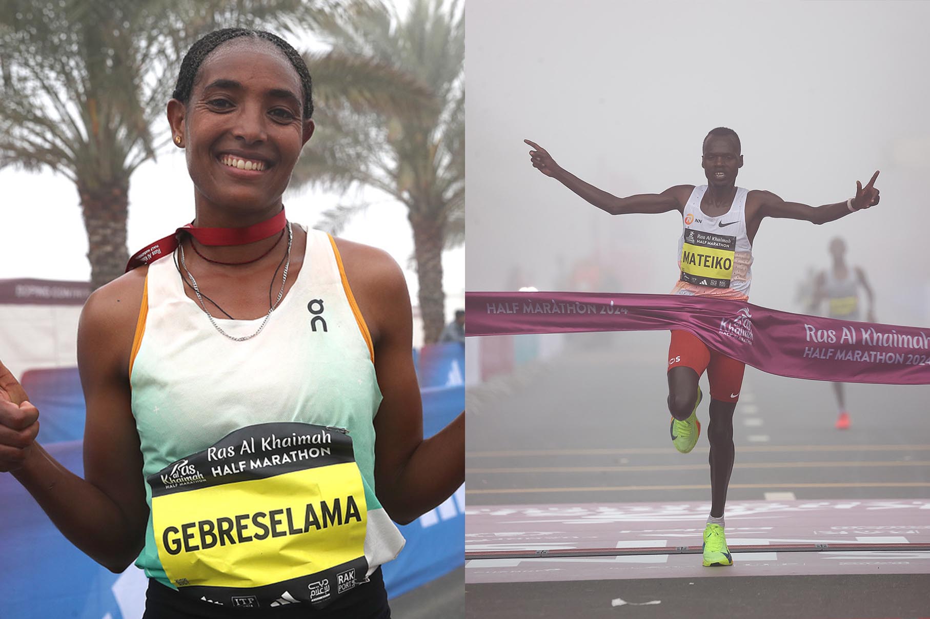 MATEIKO, GEBRESELAMA SHINE IN RAS AL KHAIMAH HALF MARATHON