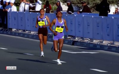 2025 Dubai Marathon Classic Finishing Straight Duel